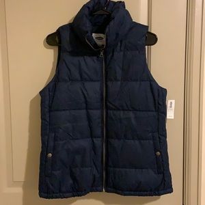 NWT Old Navy Navy Puffer Vest